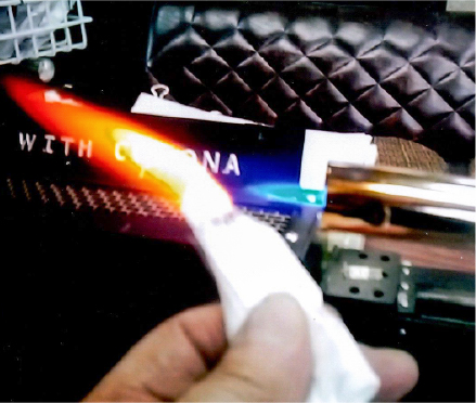 ティッシュ等の不燃化03