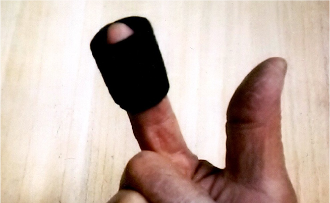 A種・指先バーニングテスト衣服用2