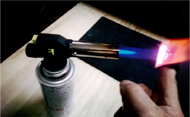 A種・指先バーニングテスト衣服用3