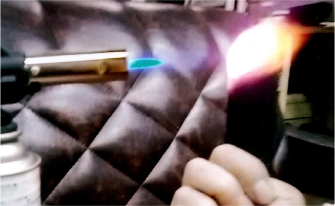 B種・指先バーニングテスト・寝具他用2