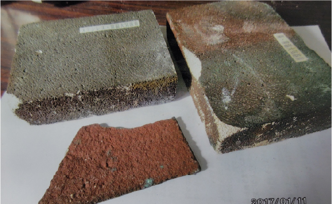 着色接着材・透明がカラーグラスに