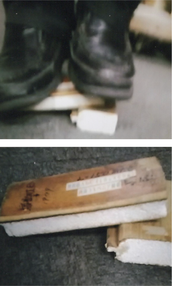 3㎜厚ベニヤ両面接着) ALC 強靭化2