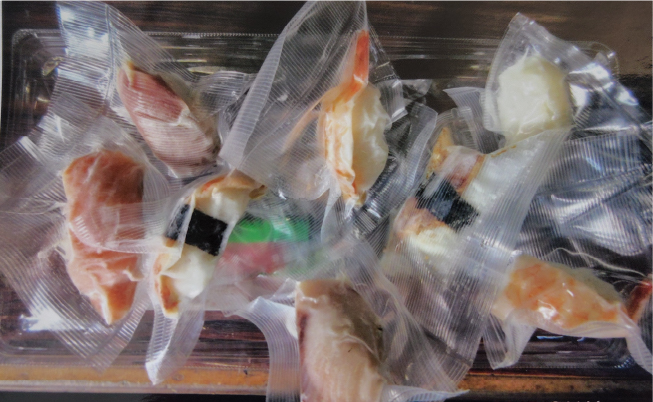 太平洋の真ん中で一流店の握り寿司を