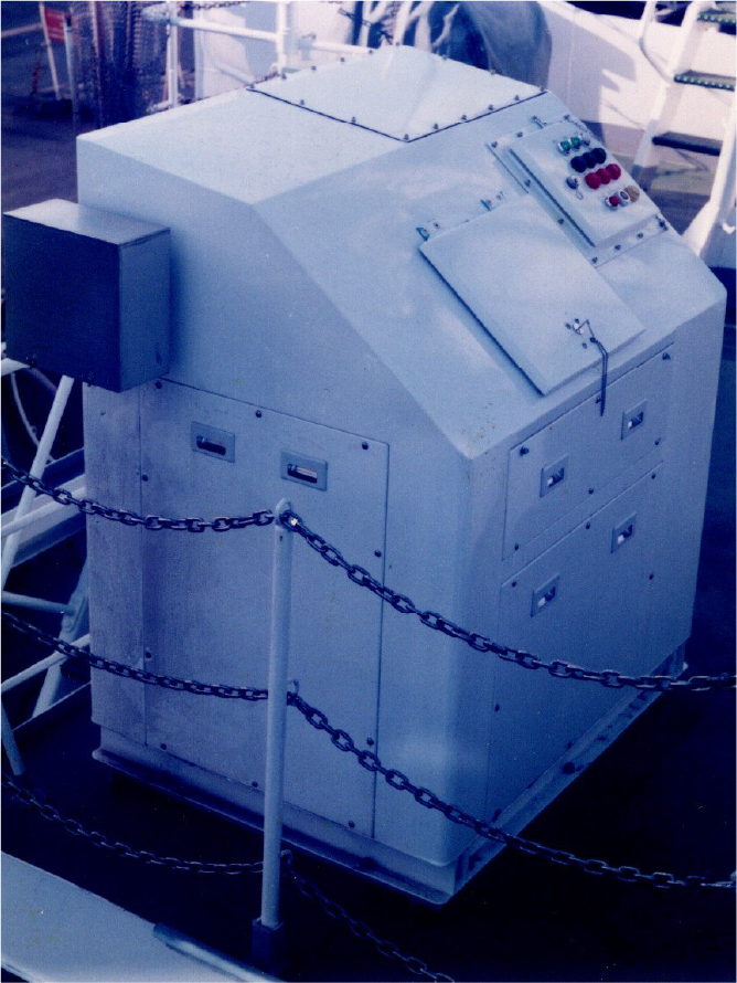 海保庁と共同特許・食品残渣 消滅機