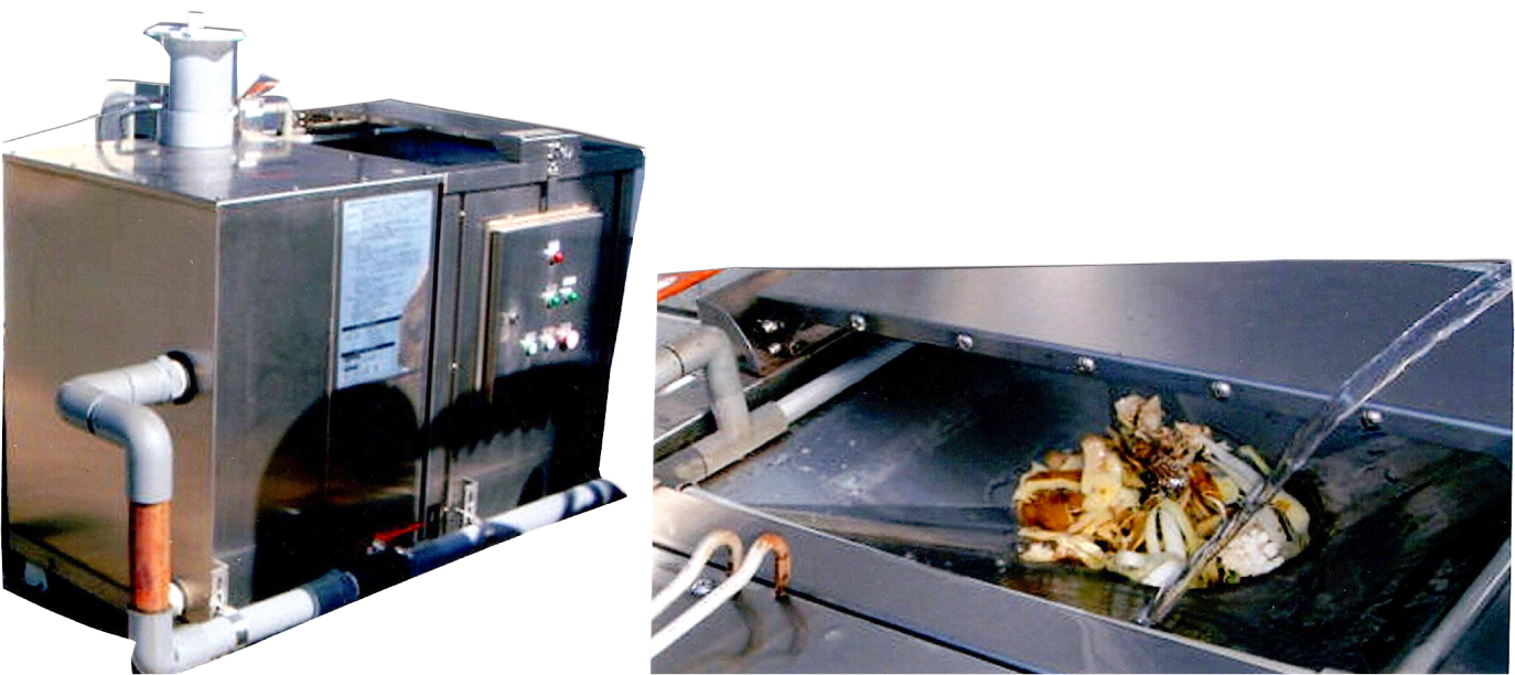 食品残渣,水中分解消滅機・集合住宅