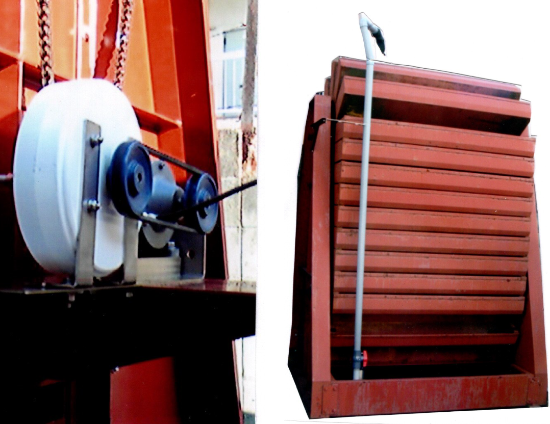 丘陵少量流水・自家発電機