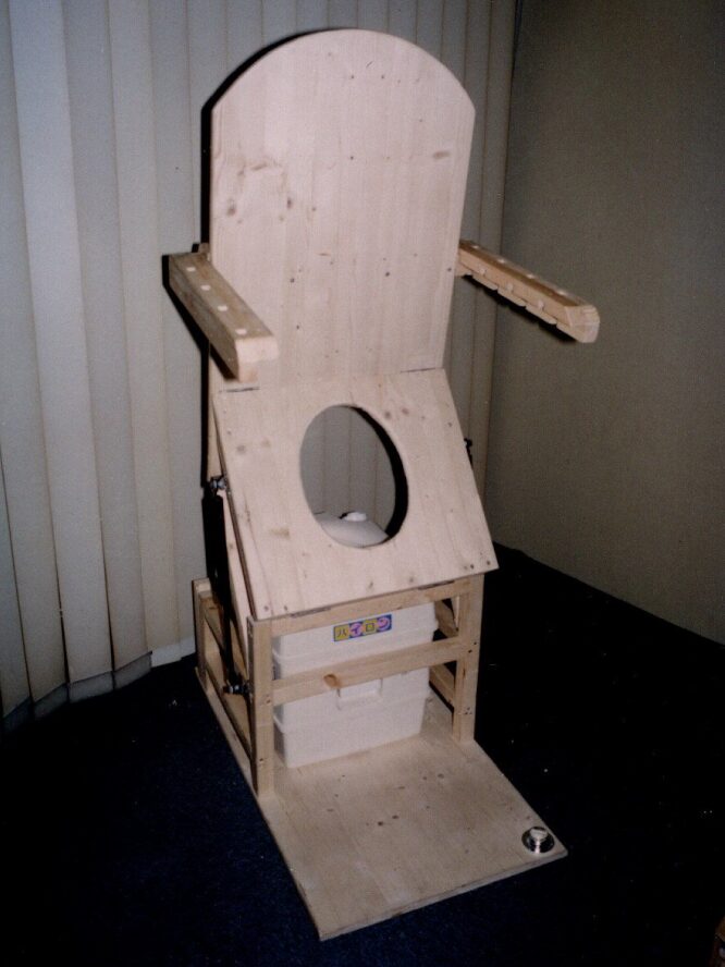 危険 市販の座板傾斜立脚援助椅子2