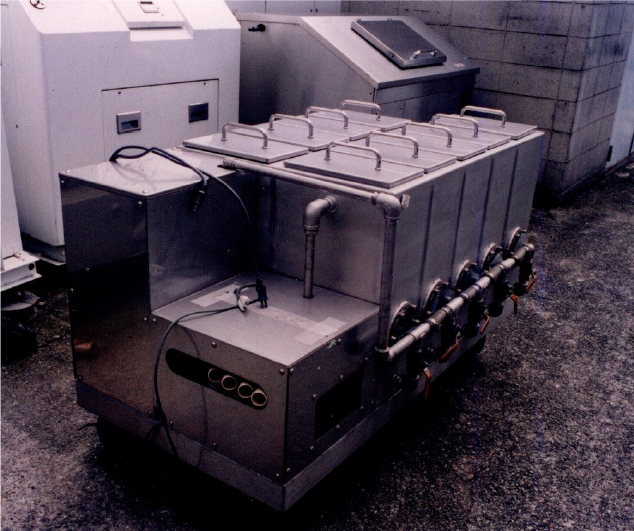 糞尿排水処理装置、多用途撹拌機他3