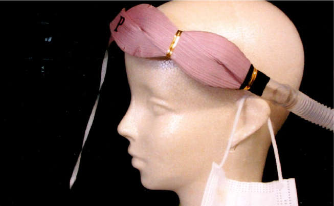 コロナ者と対面、飛来菌吸引排除2