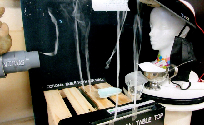 視可動デスクでコロナ完全防除