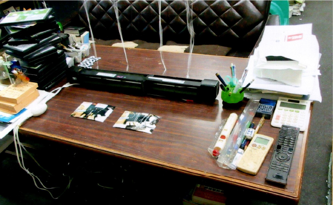 移動ファンとテーブル内臓2